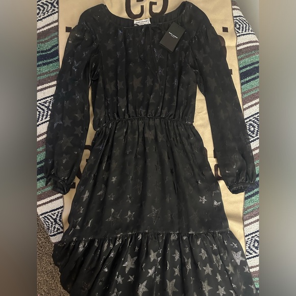NWT Saint Laurent Full Length Star Dress - Picture 4 of 11